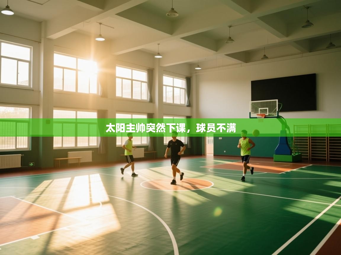 太阳主帅突然下课，球员不满
